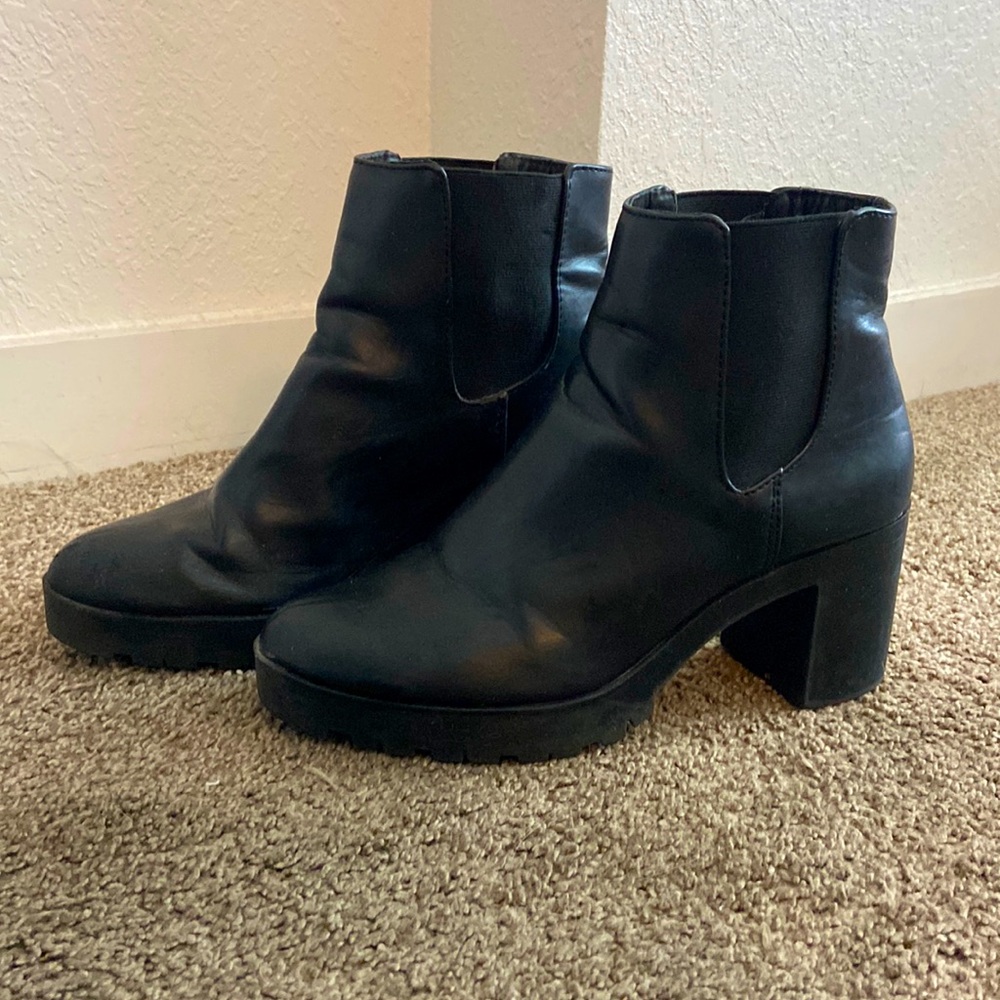 Black boots for sale. Listed price or best offer